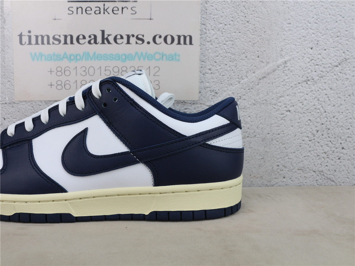 M Batch Nike Dunk Low Vintage Navy DD1503-115